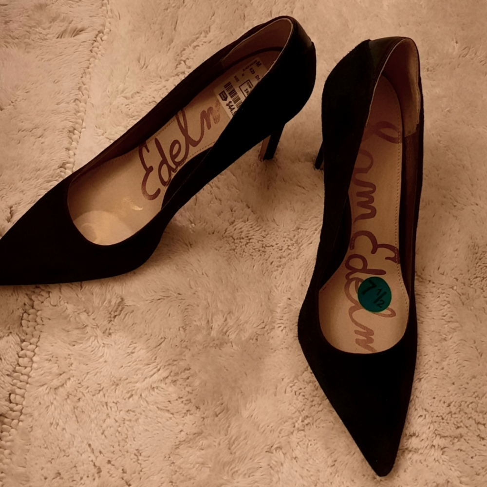 Sam Edelman Sexy Pumps high heels soft suede feel